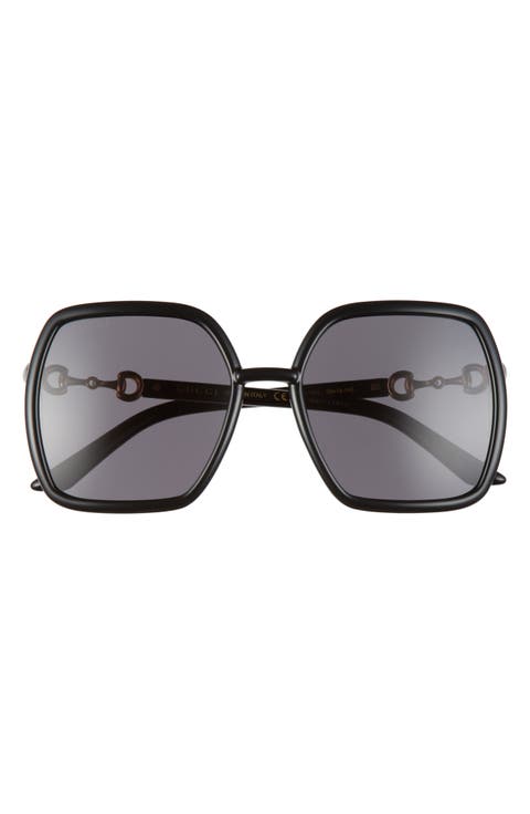 55mm Square Sunglasses
