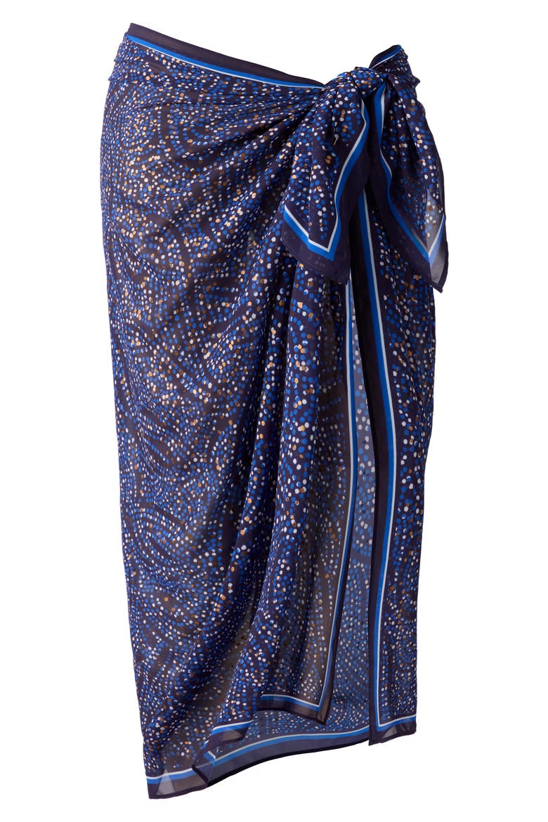 Spotlight Cover-Up Pareo, Alternate, color, PLUM MULTI