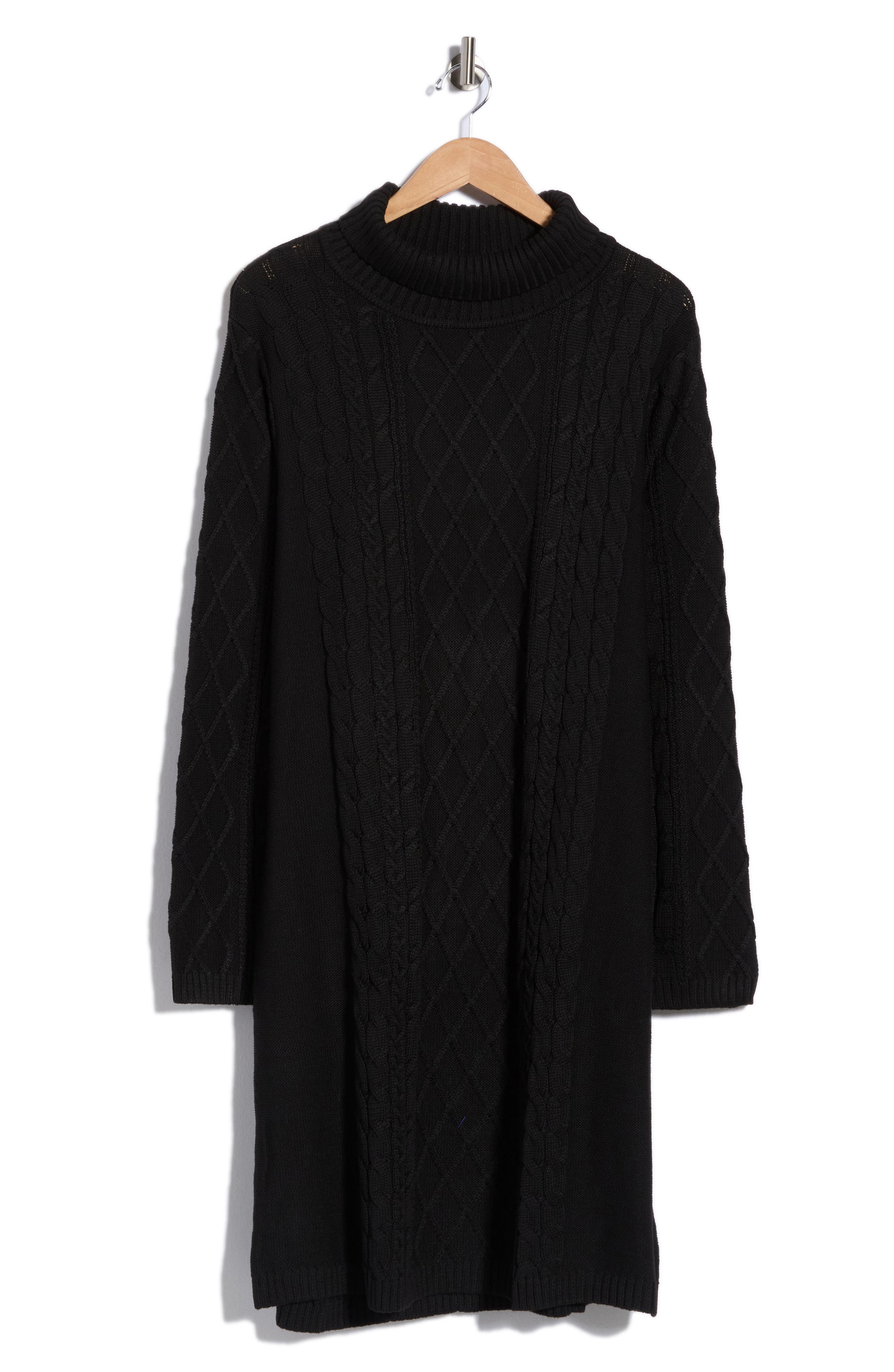 Kendall Cable Knit Sweater Dress