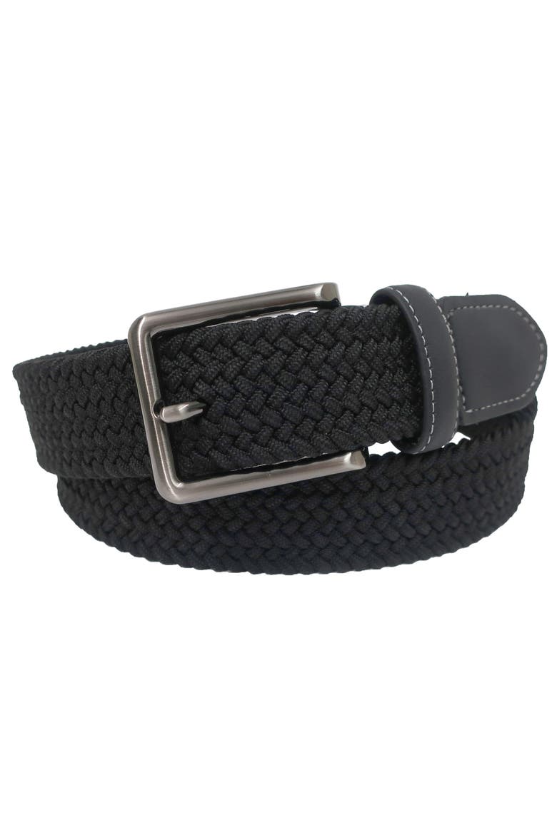 Golf Woven Stretch Belt, Alternate, color, Black