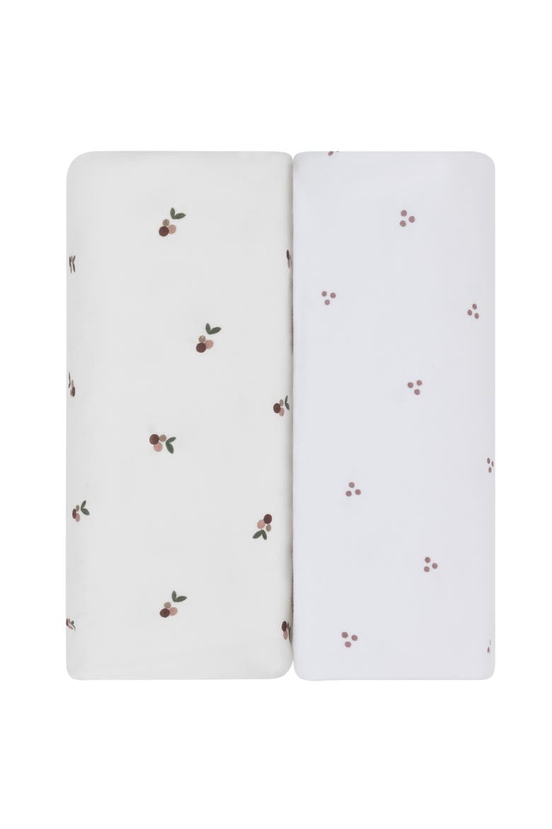 Baby Fitted Waterproof Pack N Play | Mini Portable Crib Sheet Set 2 Packs, Main, color, Lavender Berry