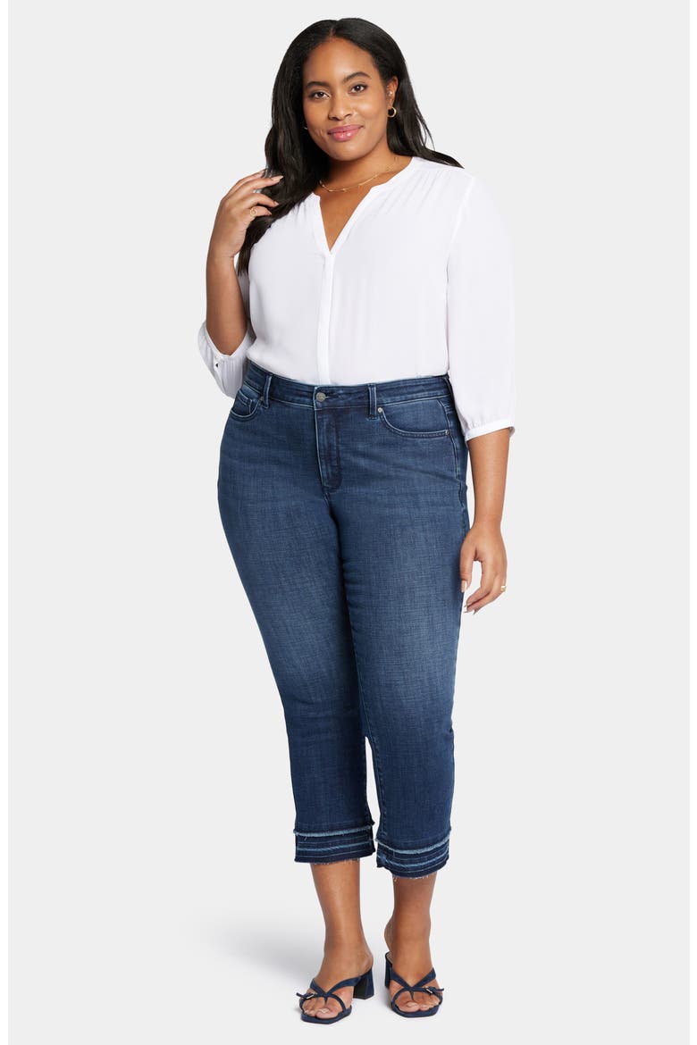 Marilyn Release Hem Ankle Straight Leg Jeans, Alternate, color, INSPIRE