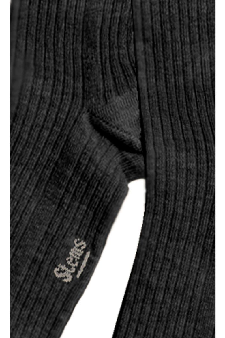 Cotton & Cashmere Blend Knee High Socks, Alternate, color, BLACK