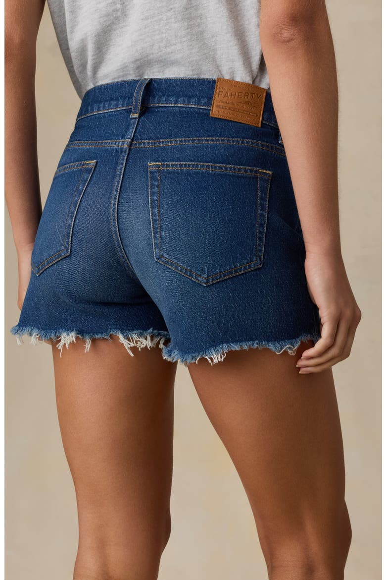 Sunfair Cutoff Denim Shorts, Alternate, color, NIGHT COVE WASH