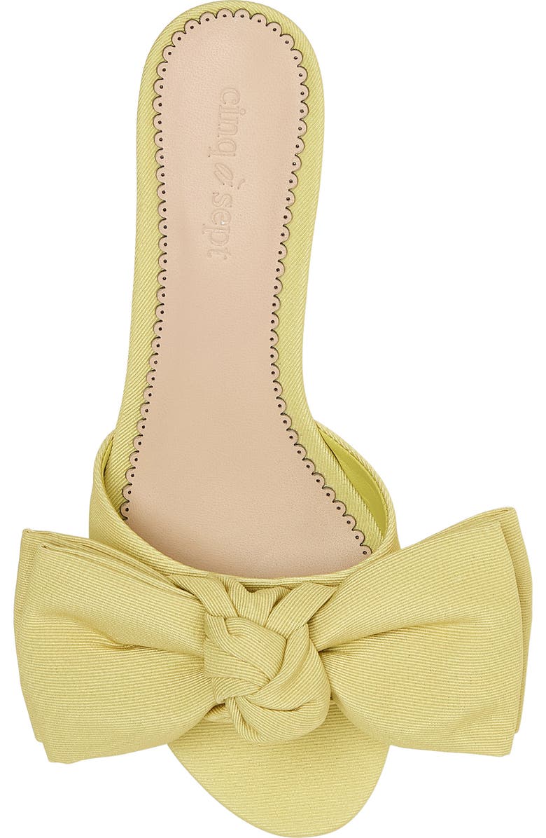 Cinq à Sept Faith Bow Sandal, Alternate, color, Pomelo