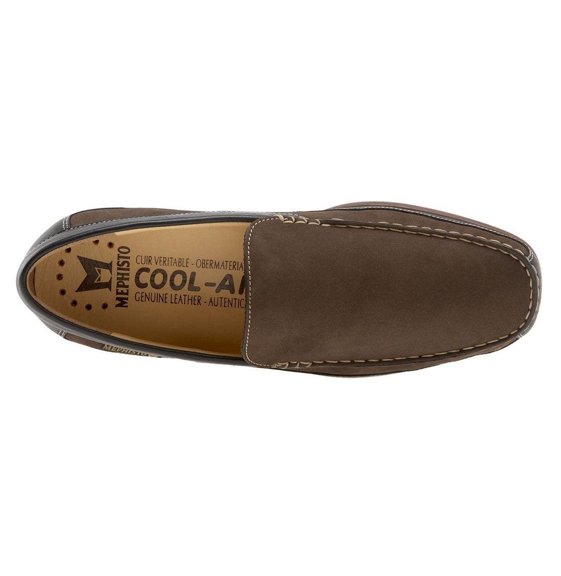 'Baduard' Loafer, Alternate, color, BROWN / BROWN