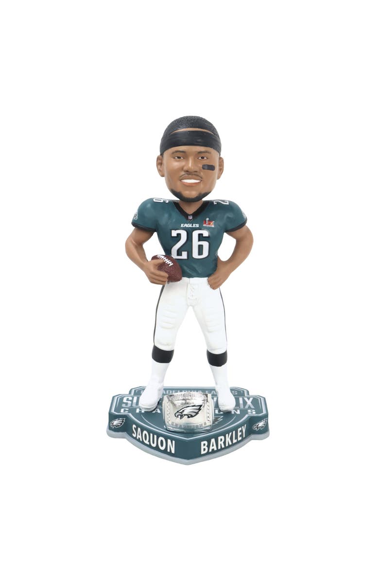 FOCO Saquan Barkley (Philadelphia Eagles) Super Bowl LIX Champ Bobblehead, Main, color, Multi-Color