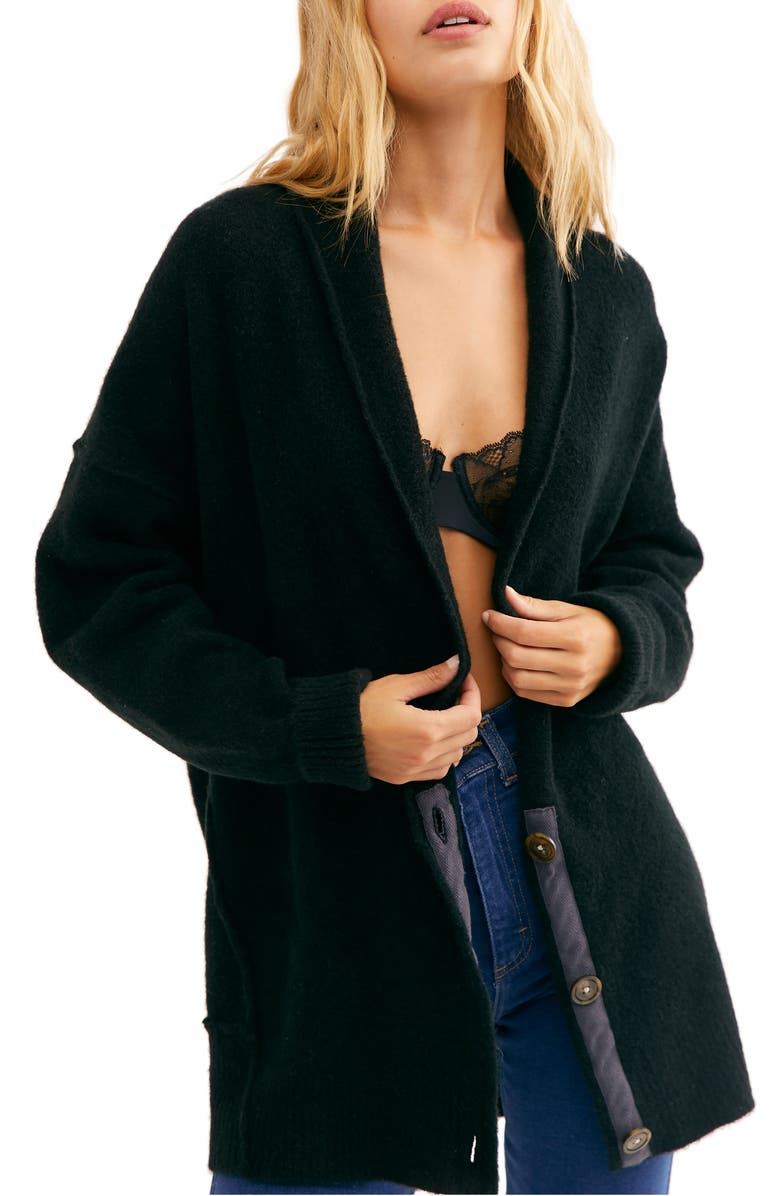 Free People Eucalyptus Cardigan, Main, color,