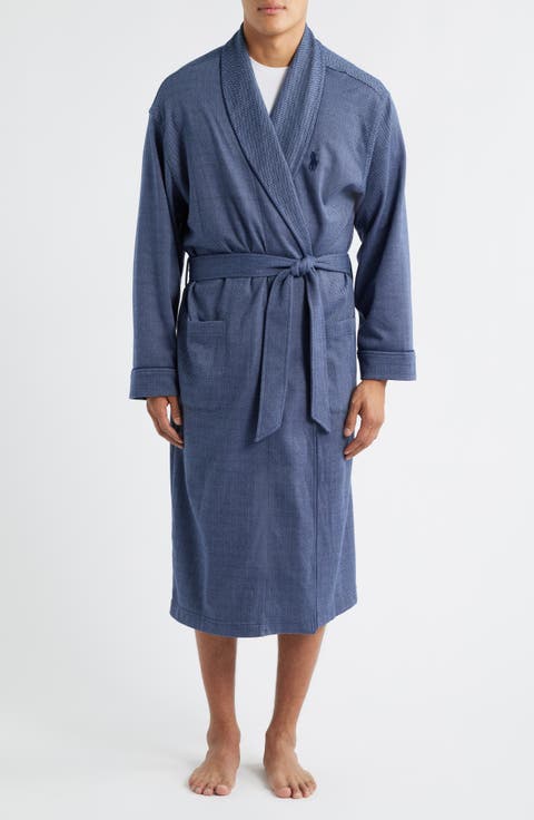 Herringbone Twill Robe