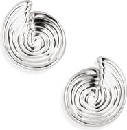 Missoma Small Spiral Stud Earrings