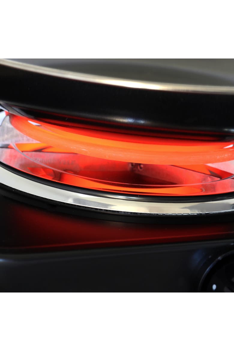Electric Dual Coil Burner Cooktop Buffet Range, Alternate, color, Black