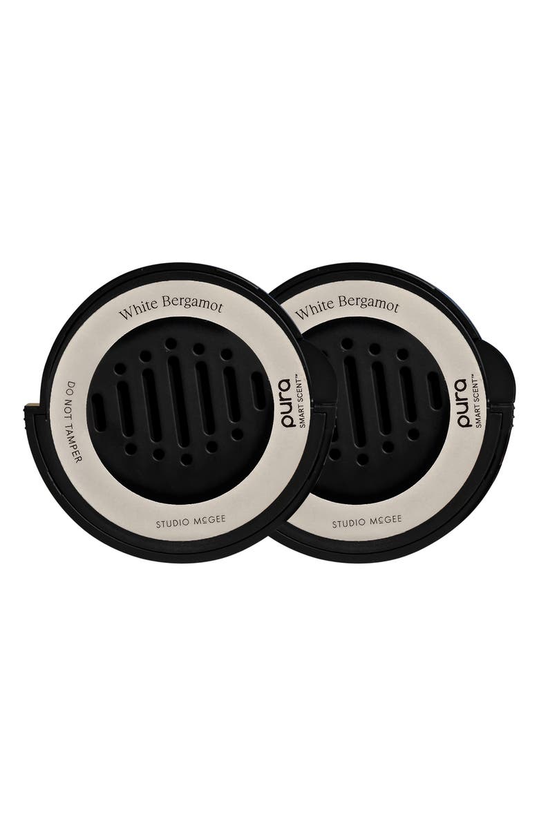 PURA x Studio McGee White Bergamot Car Fragrance Refill Duo, Main, color, White Bergamot