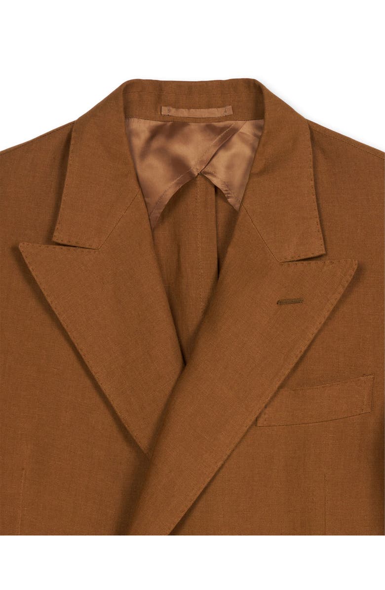 Fortela Marcello Linen Suit, Alternate, color, Brown