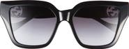 Gucci 54mm Square Sunglasses