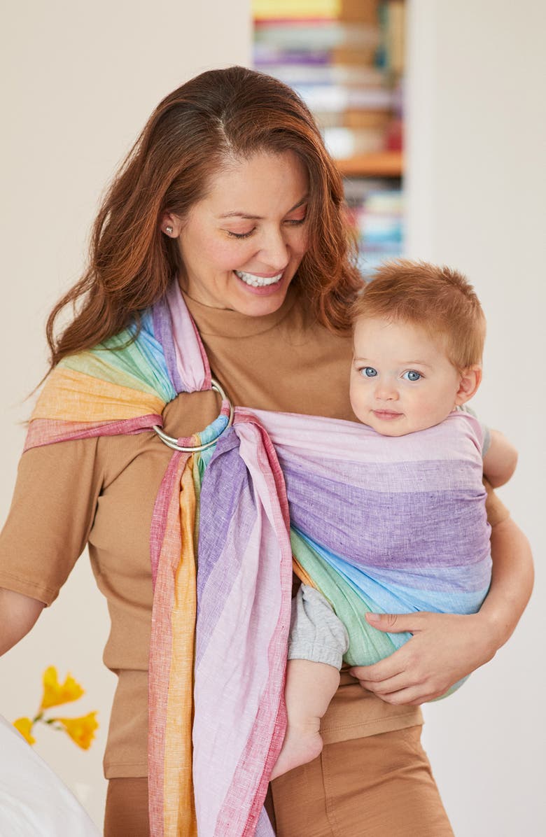 LÍLLÉbaby Ring Sling Rainbow Baby Carrier, Alternate, color, 