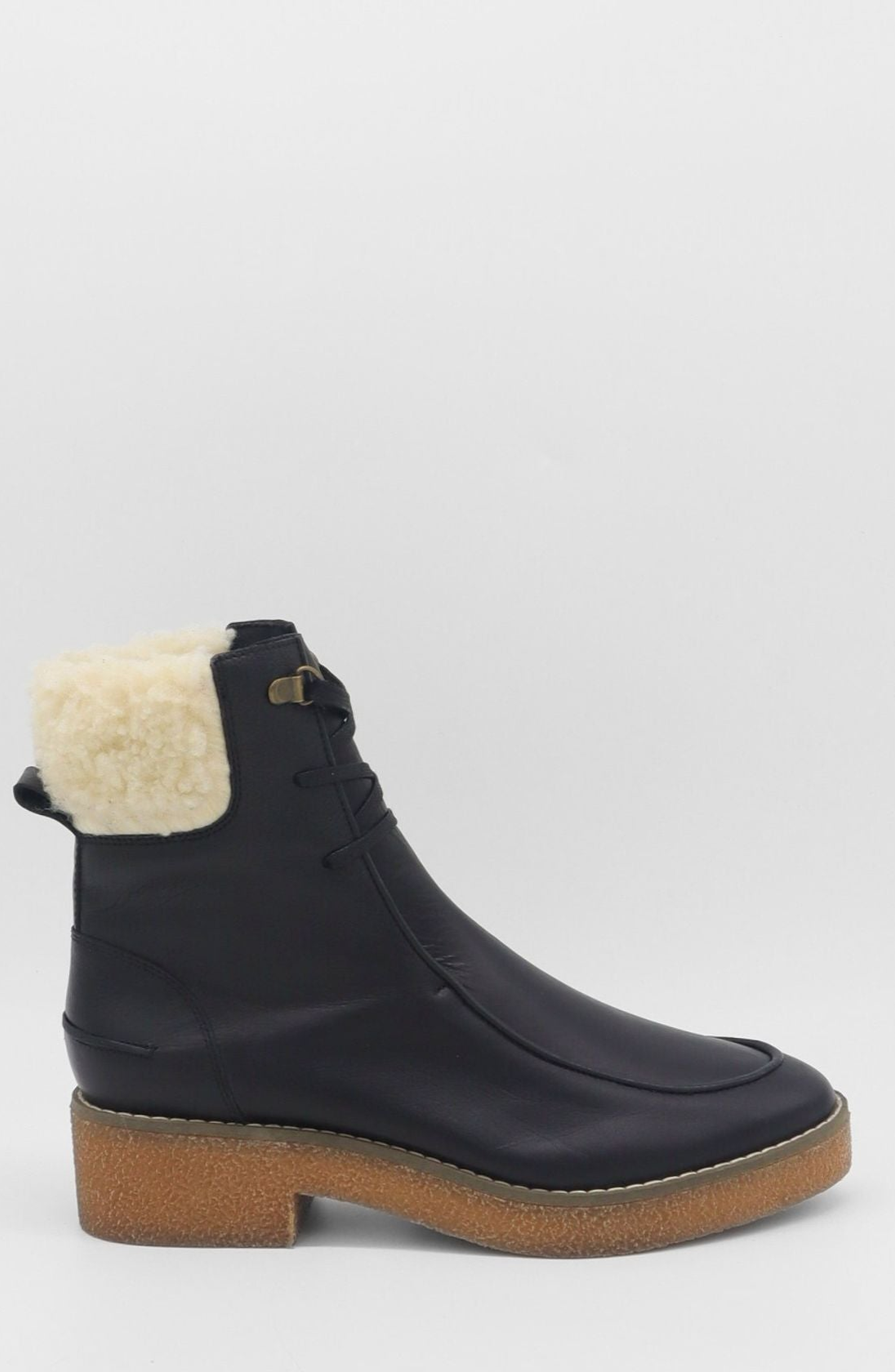 STIVALI NEW YORK Vetta Ankle Boots, Alternate, color, Black Leather