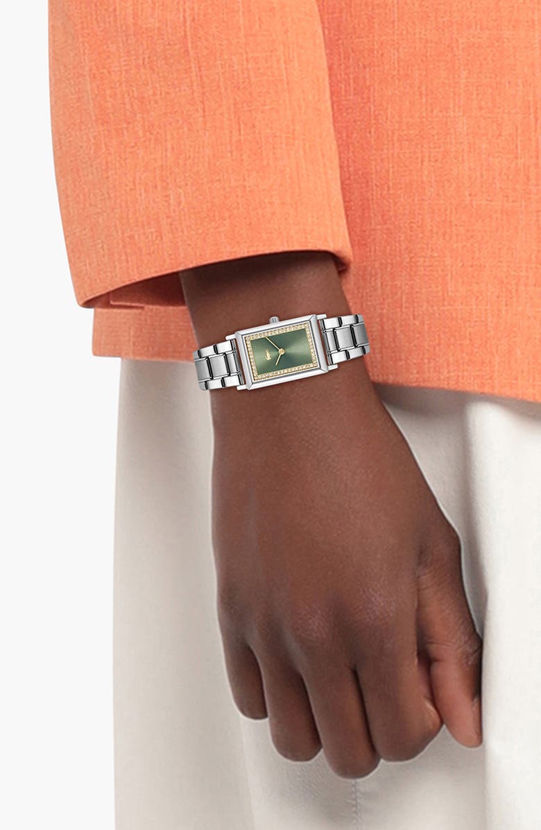 Lacoste Catherine Bracelet Watch, 20mm, Alternate, color, Green