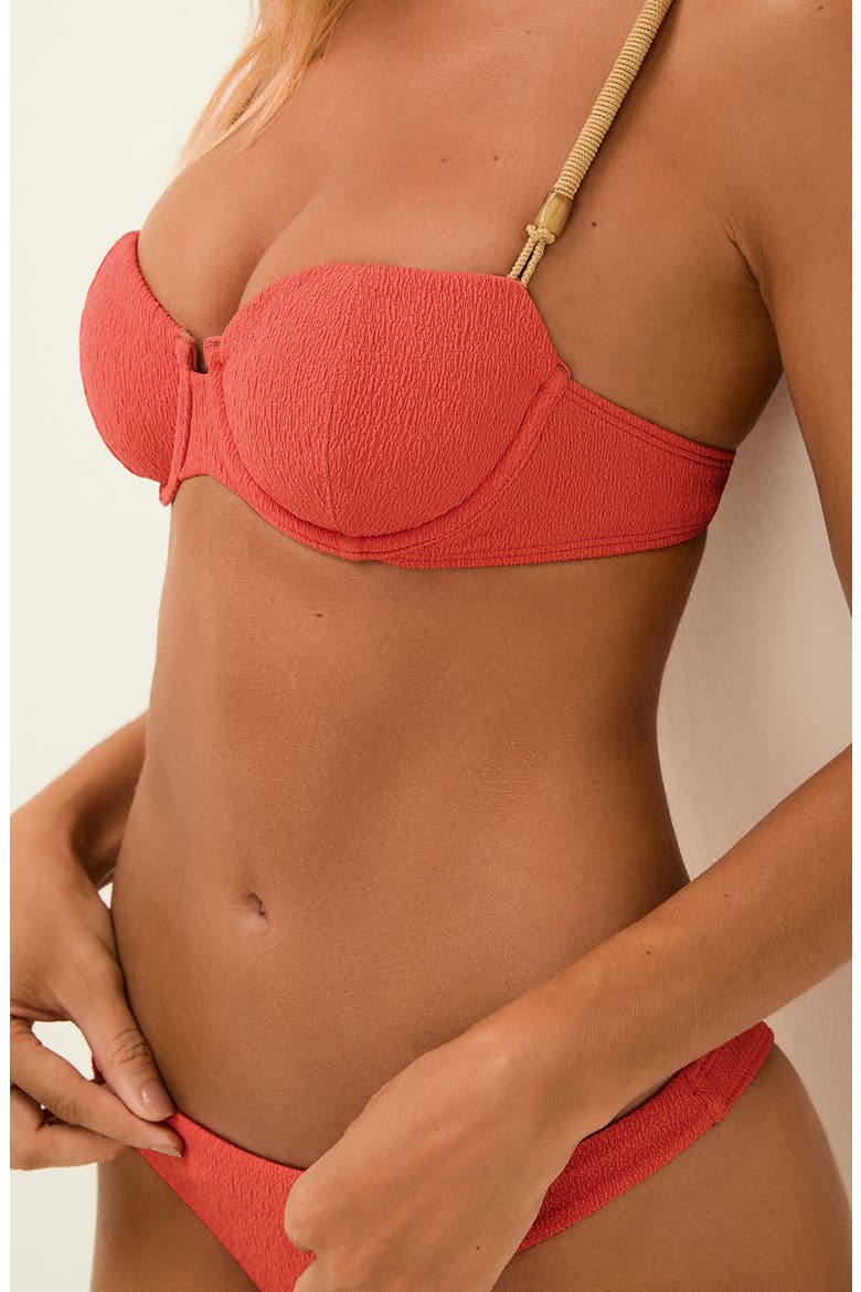 Firenze Basic Bikini Bottoms, Alternate, color, PINK