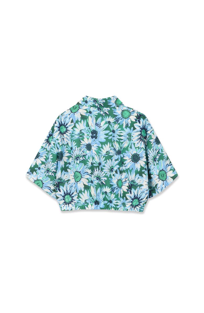 Lanvin Blouse Collar Shirt, Alternate, color, Jade