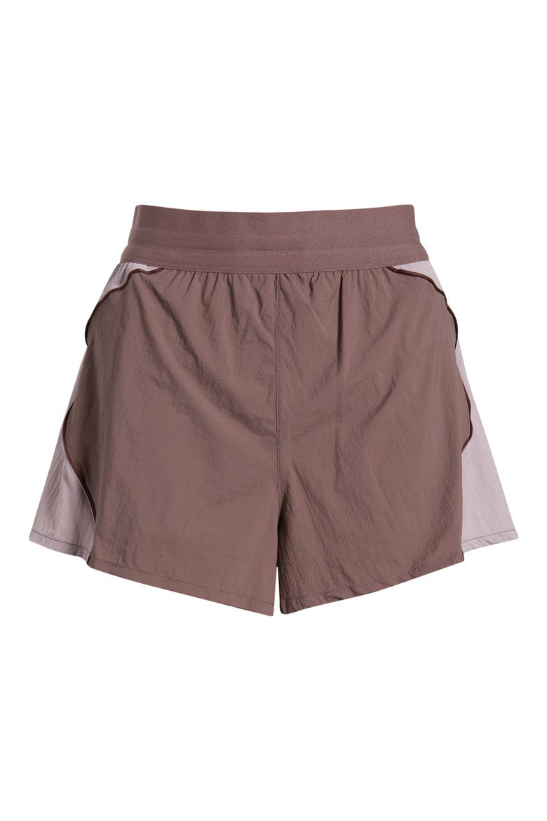 Water Repellent Running Shorts, Alternate, color, TATTOO/ LT VIOLET ORE
