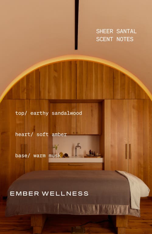 Ember Wellness Hydrating Body Oil In Transparent