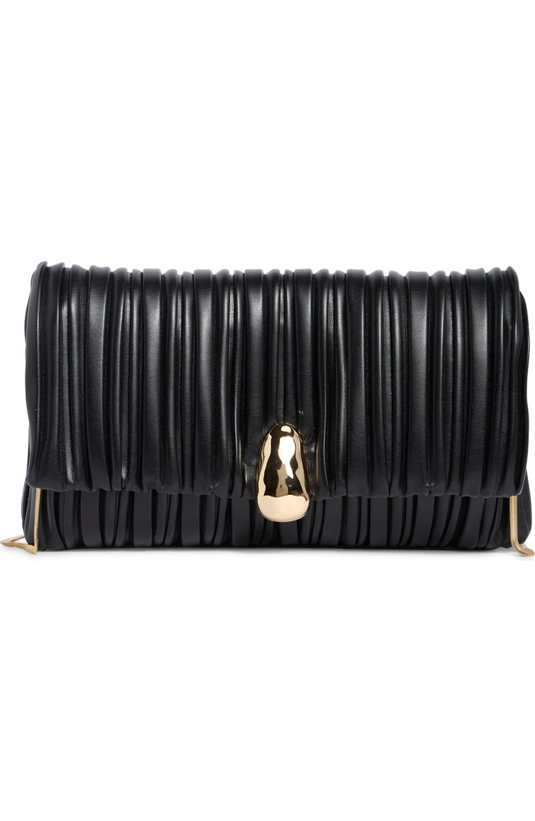 Steve Madden Polly Clutch, Main, color, Black