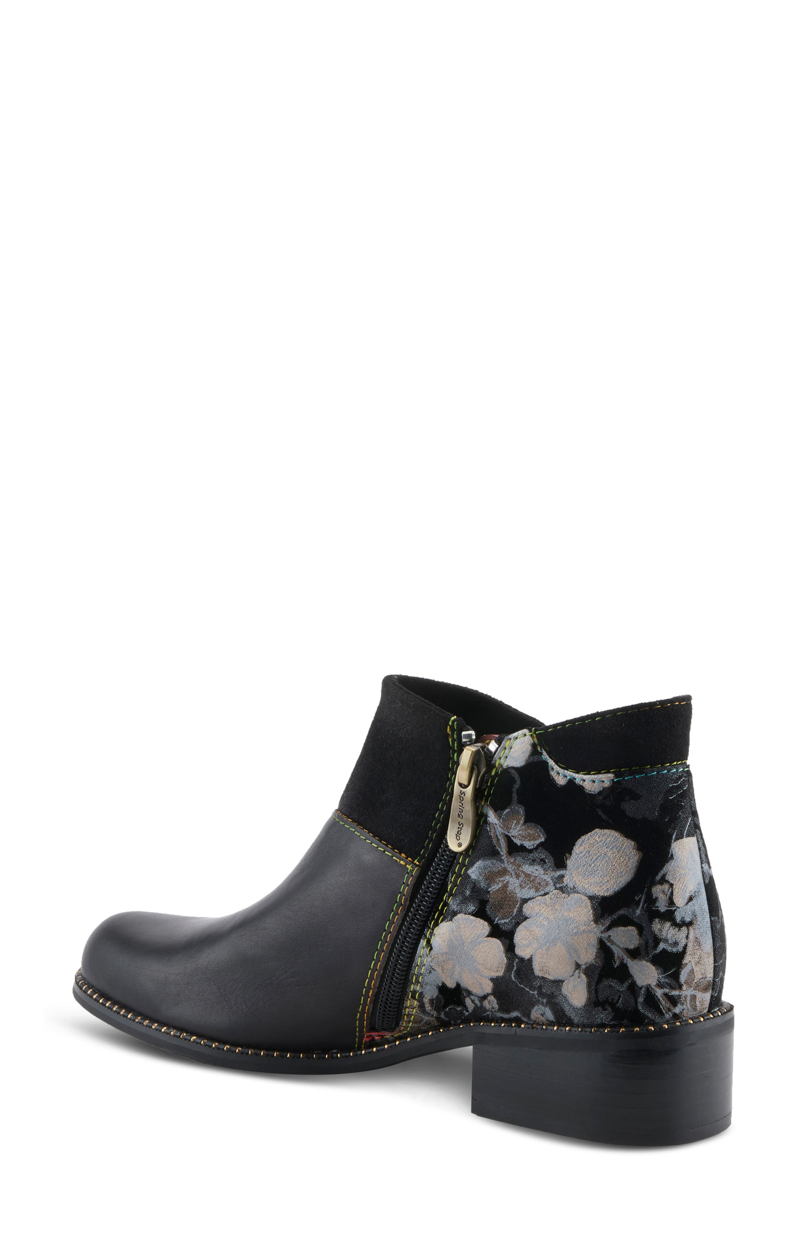 Tiamia Bootie, Alternate, color, BLACK