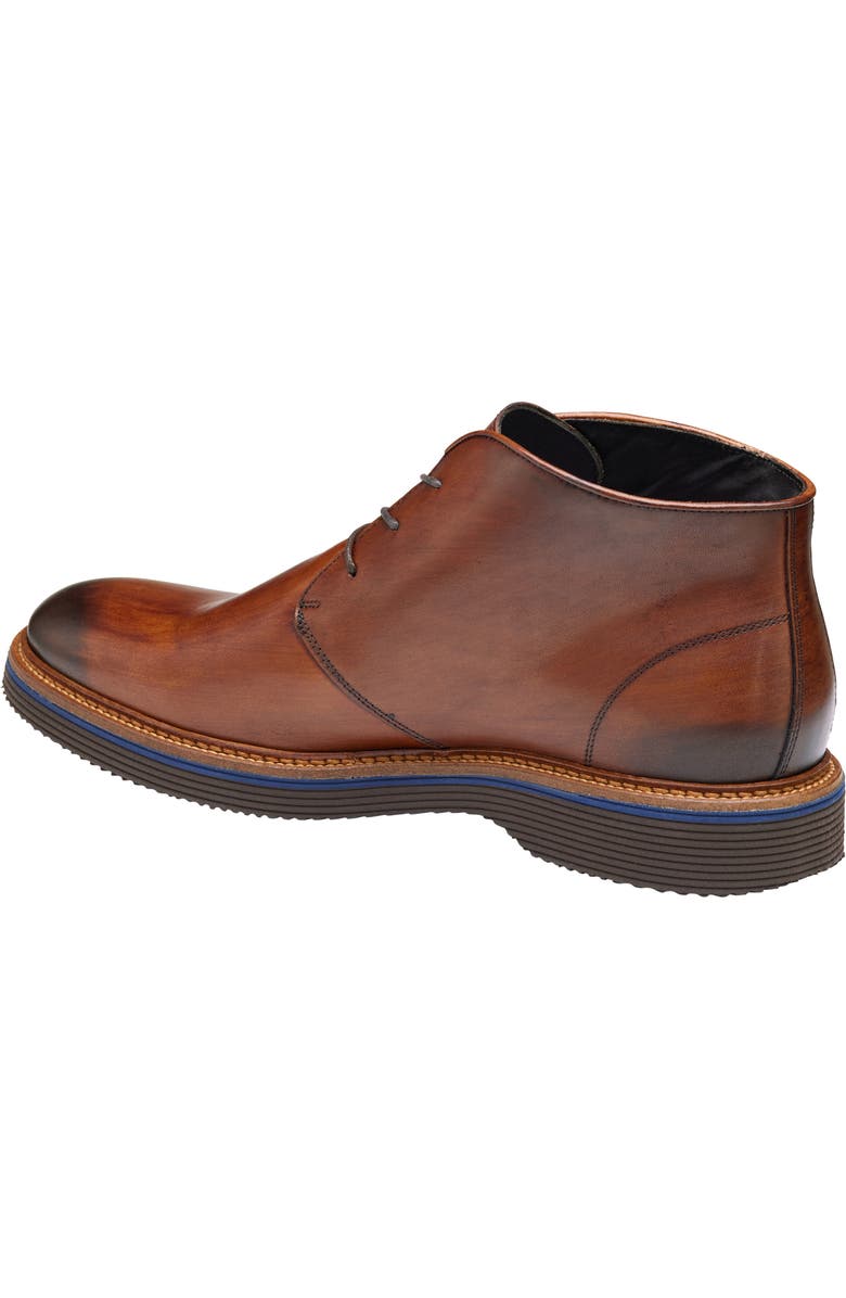 Johnston & Murphy Jenson Chukka Boot, Alternate, color, Brown Italian Calfskin