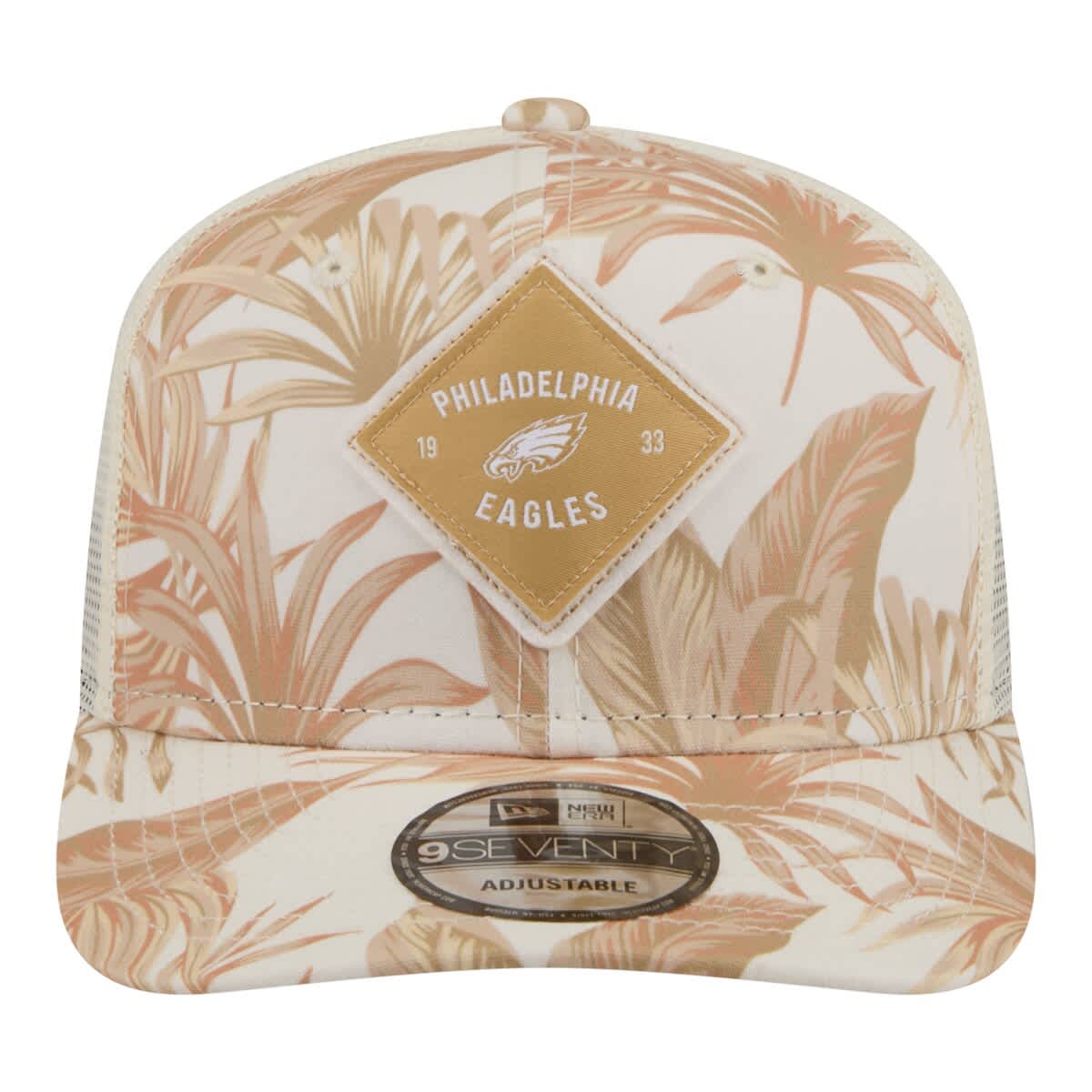 New Era Men's New Era Tan Philadelphia Eagles Tonal Palm COOLERA ...