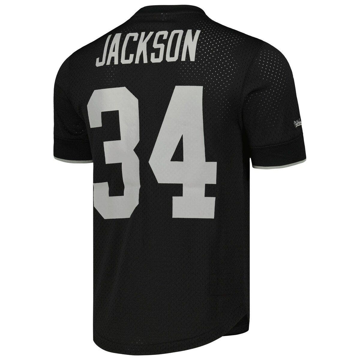 Mitchell & Ness Men's Mitchell & Ness Bo Jackson Black Los Angeles ...