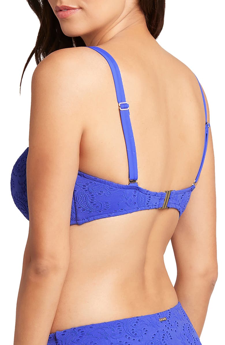 Sea Level DD/E Cup Bandeau Underwire Bikini Top, Alternate, color,