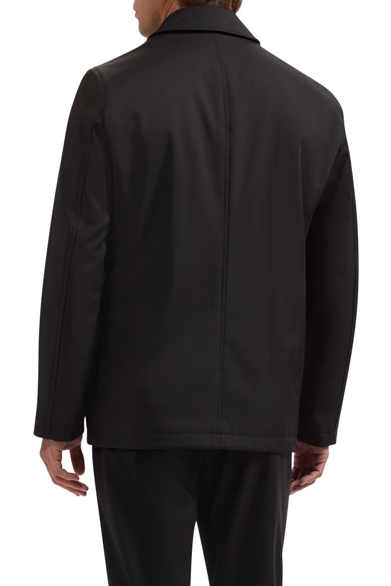Full Button Field Jacket, Alternate, color, BLACK