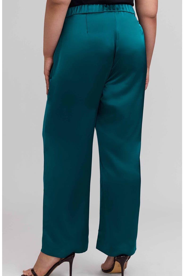 Hostess Pull-ON Pants, Alternate, color, EMERALD GREEN