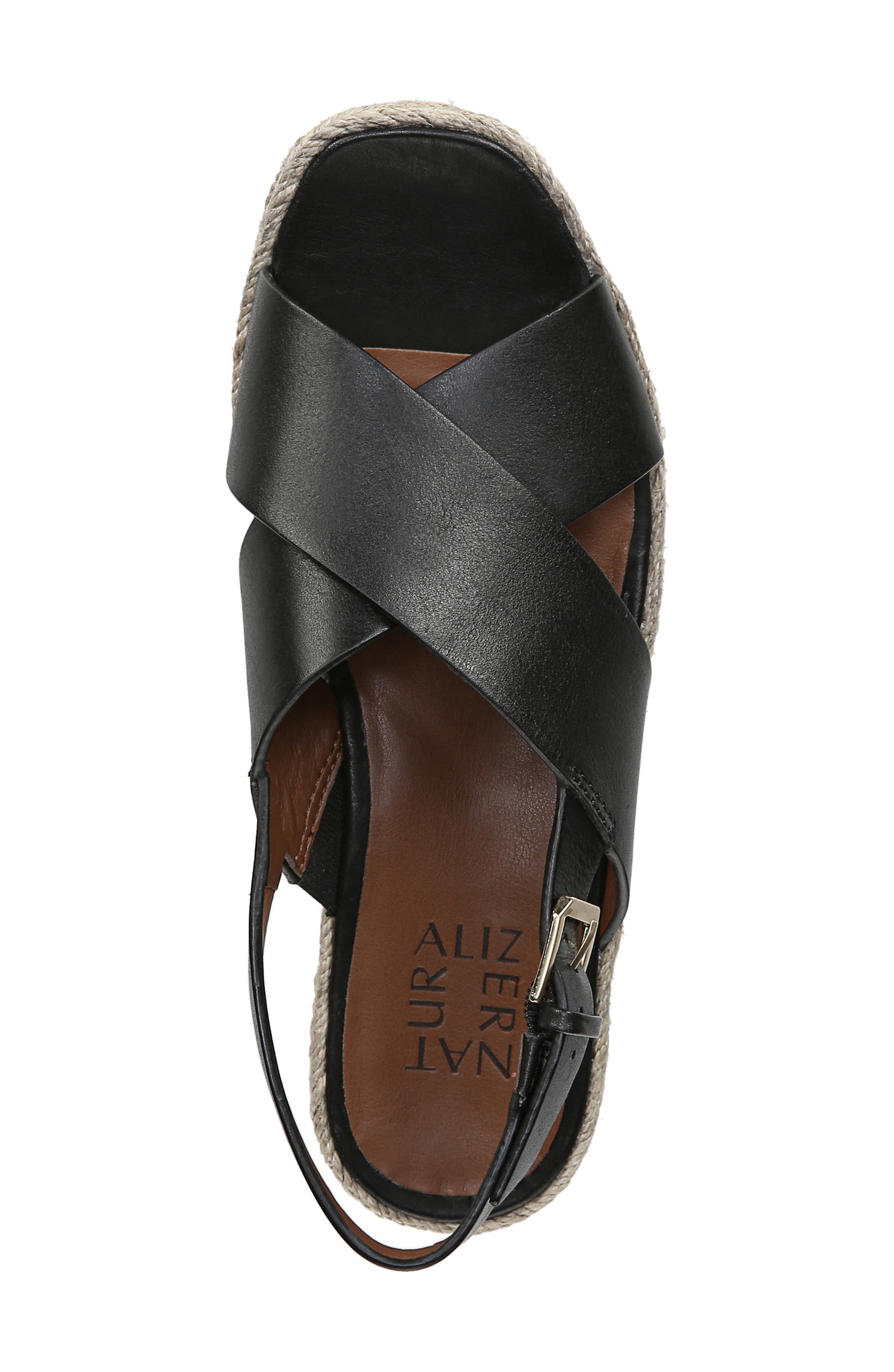 Naturalizer Oak Espadrille Wedge Sandal, Alternate, color, 