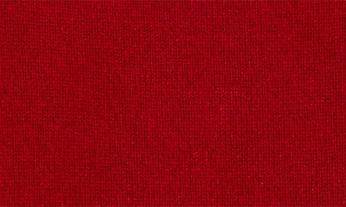 Reformation Stripe Cashmere Sweater In Burgundy