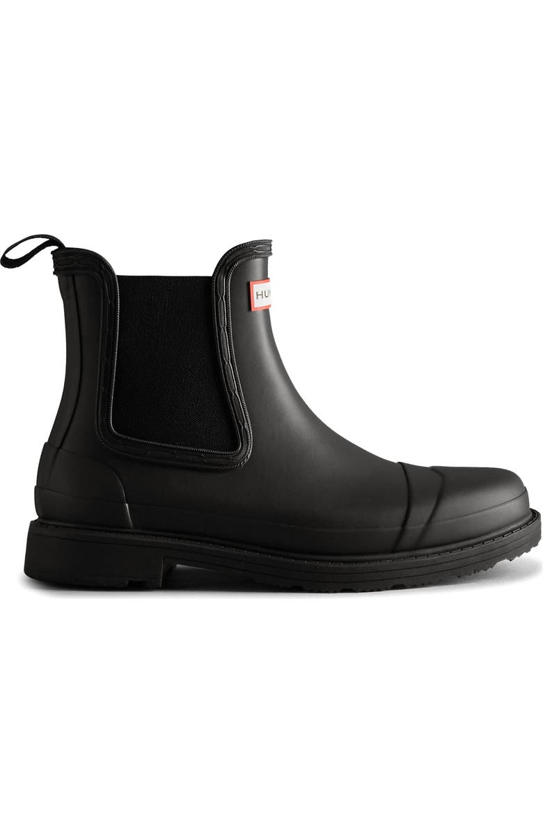 Hunter Commando Waterproof Chelsea Boot, Alternate, color,