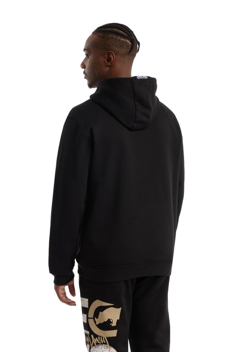 Uptown Po Hoodie, Alternate, color, Black