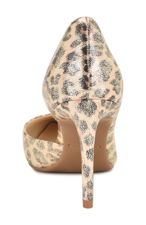 Nine West Everytime D'orsay Pointed Toe Pump In Gold
