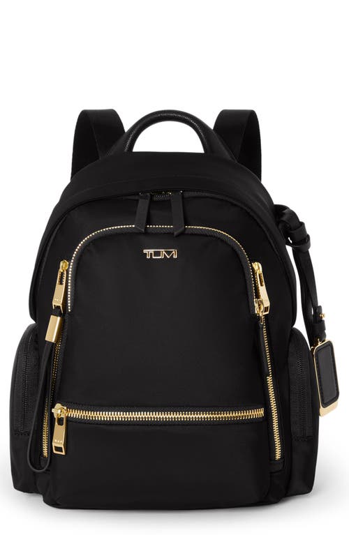 Tumi Celina Backpack In Black/gold