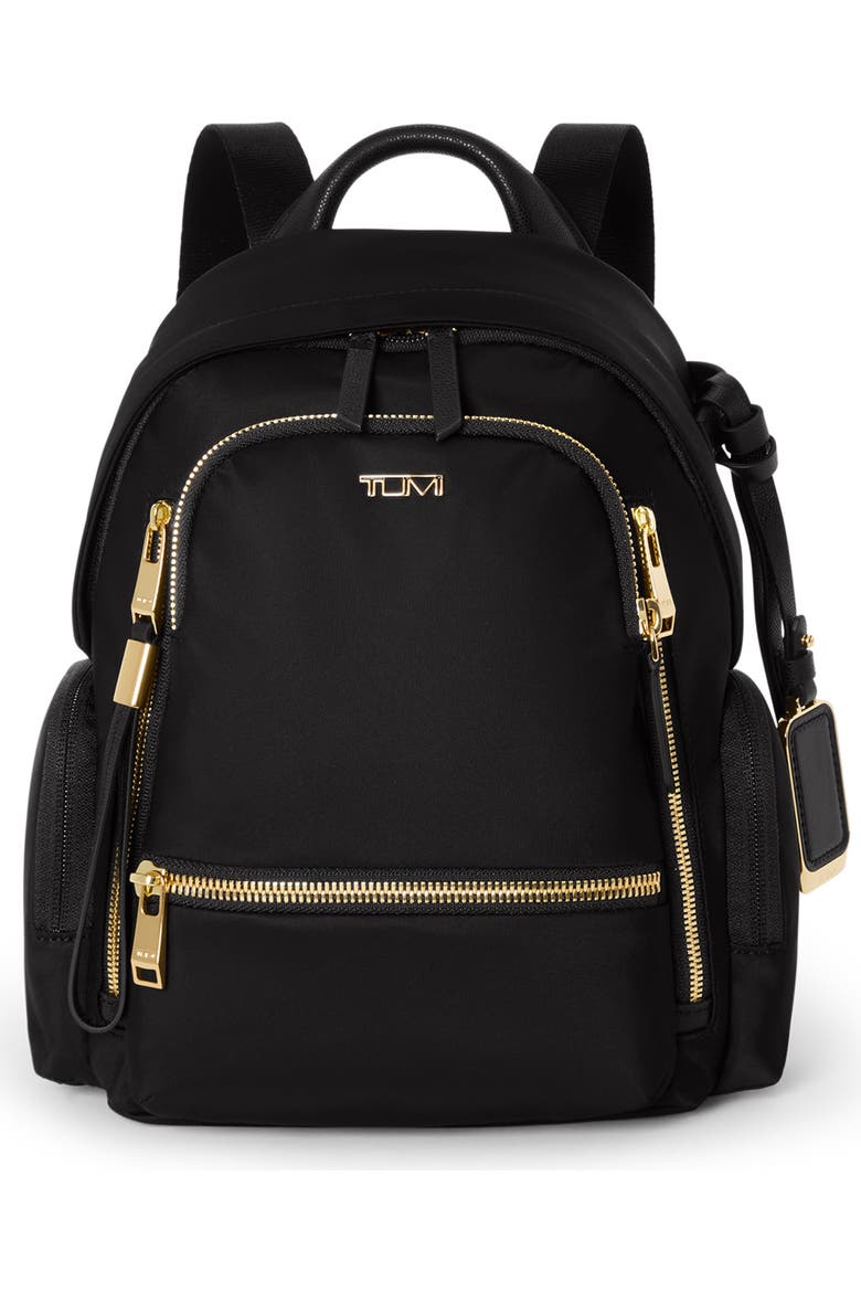 best tumi backpack women - Voyageur Raina - Women's Premium Leather Backpack - Everyday Bag with Phone Pocket & Laptop Compartment Thoughtful interior organization meets modern style in this versatile size TUMI Voyageur Celina Small Backpack