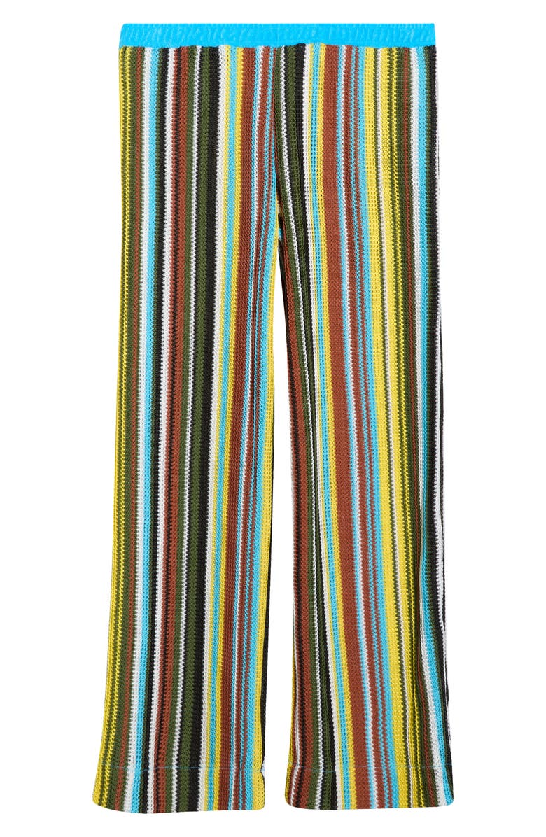 STAUD Ali Open Stitch Stripe Pants, Alternate, color, Skate Stripe