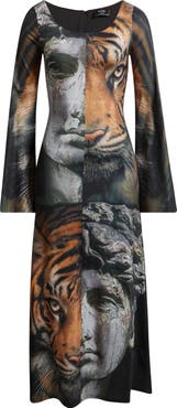 Dressed in Lala You Are Art Long Sleeve Maxi Dress