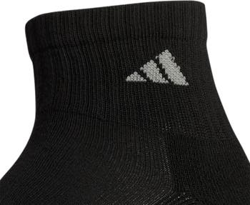 6-Pack Athletic Cushioned Quarter Socks