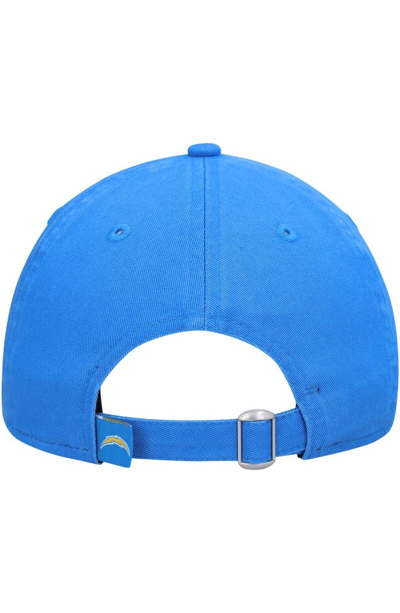New Era Women's New Era Powder Blue Los Angeles Chargers Collegiate 9TWENTY Adjustable Hat, Alternate, color, Powder Blue