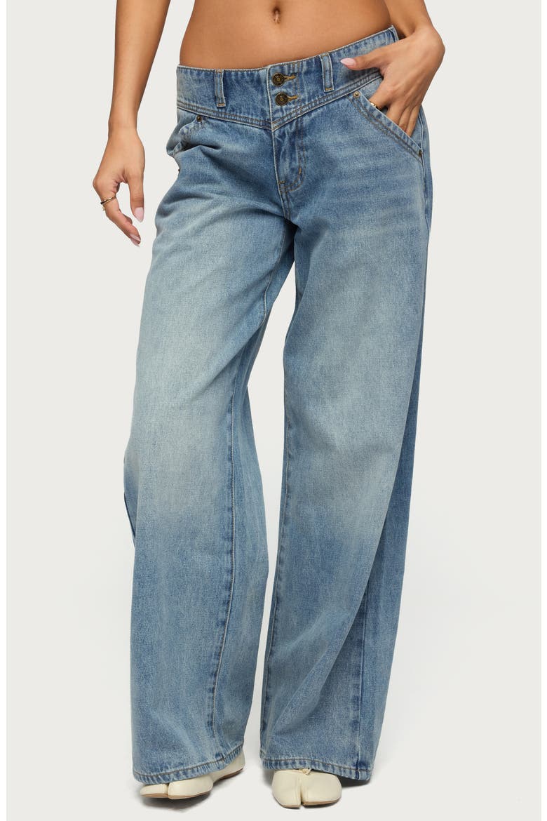Meredith Wide Leg Jeans, Main, color, LIGHT-BLUE
