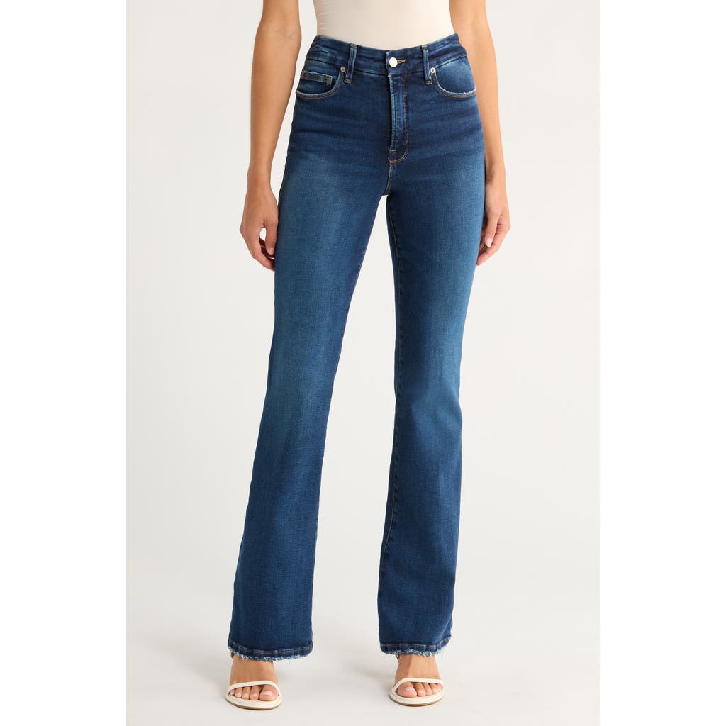 Good American Soft Tech Bootcut Jeans in Indigo511 at Nordstrom, Size 12