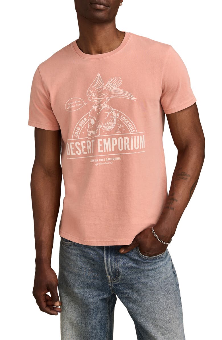Lucky Brand Desert Emporium Graphic T-Shirt, Main, color, Rosette