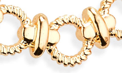 Area Stars Circlez Chain Hoop Earrings