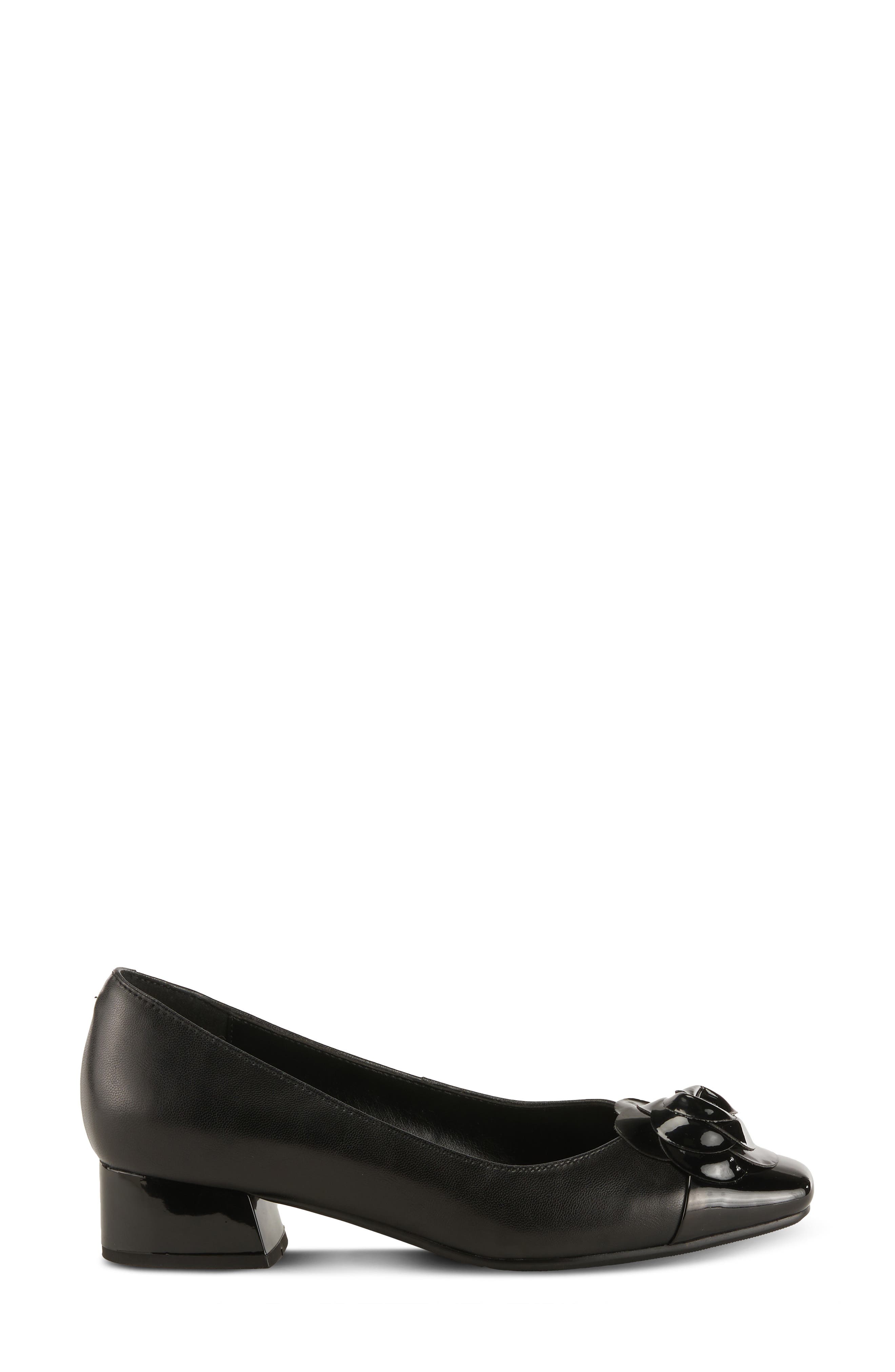 AZURA BY SPRING STEP Angelinite Cap Toe Pump, Alternate, color, Black