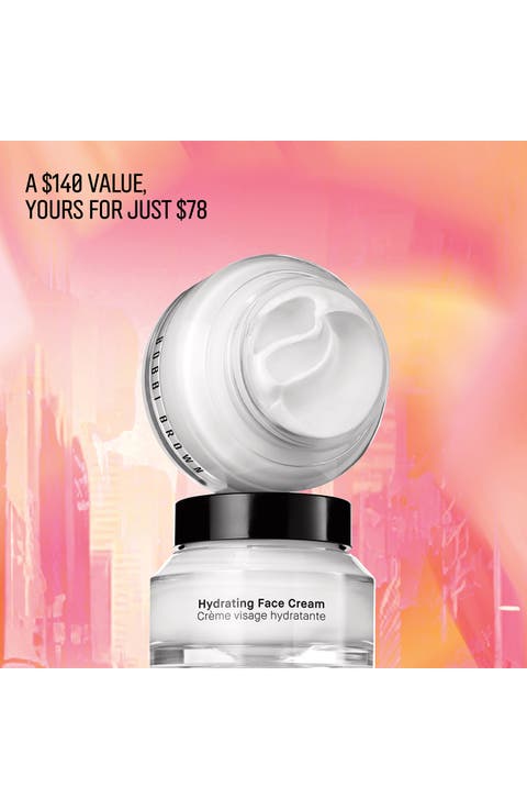 Hydrating Face Cream Moisturizer Duo Gift Set $140 Value